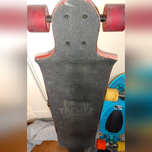 SKATE BOARD LONG BOARD RUBBER SOFT RIDE WHEELS $366 NEW - Picture 2 of 2